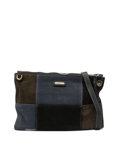 Сумка через плечо в технике пэчворк, коричневый Caterina lucchi