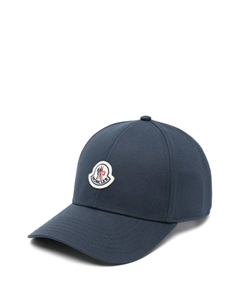 Бейсболка из габардина, синий Moncler