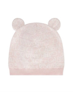 Шапка с ушками, нейтральный Dolce & gabbana kids