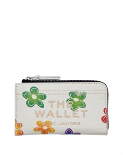 Кошелек The Wild Daisy на молнии, белый Marc jacobs