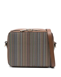 Сумка через плечо Stripe Multi, коричневый Paul smith