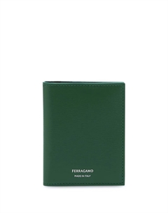 Картхолдер с логотипом, зеленый Ferragamo