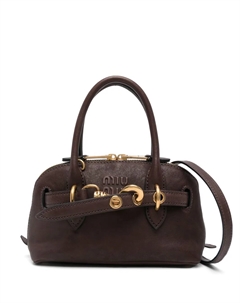 Сумка через плечо Aventure, коричневый Miu miu