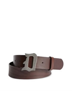 Ремень с пряжкой, коричневый Dondup
