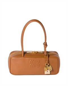 Сумка Beau, коричневый Miu miu