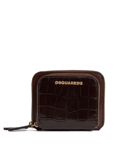 Складной бумажник, коричневый Dsquared2