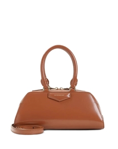 Кожаная сумка-тоут Antigona с верхней ручкой, коричневый Givenchy