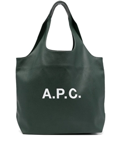 Кожаная сумка-тоут, зеленый A.p.c.