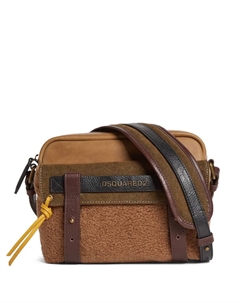 Сумка-мессенджер Canadian, коричневый Dsquared2