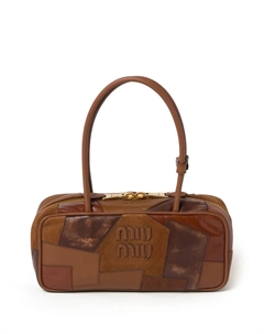 Сумка-тоут Beau, коричневый Miu miu