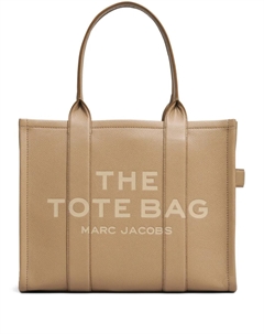 Большая сумка The Leather Tote, коричневый Marc jacobs