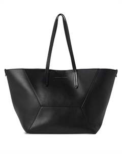 Сумка-тоут со вставками, черный Brunello cucinelli