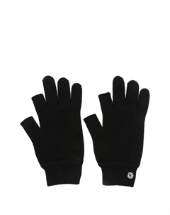 Шерстяные перчатки без пальцев, черный Rick owens