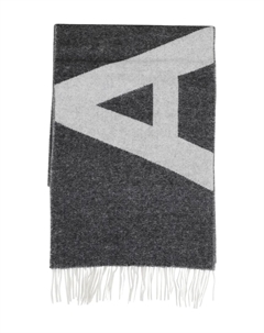 Шарф с логотипом, черный A.p.c.