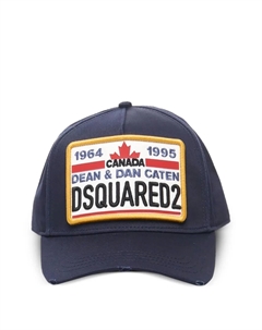 Кепка с нашивкой-логотипом, синий Dsquared2