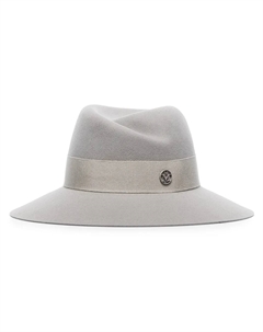 Фетровая шляпа-федора Virginie, серый Maison michel