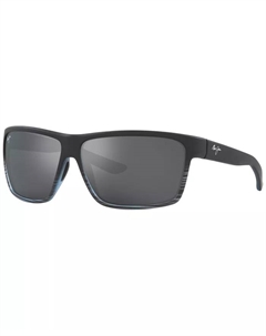 Унисекс поляризованные солнцезащитные очки, Alenuihaha, черный Maui jim