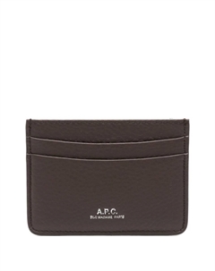 Картхолдер с логотипом, коричневый A.p.c.
