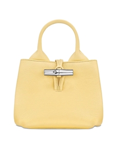 Сумка-тоут Le Roseau размера мини, желтый Longchamp