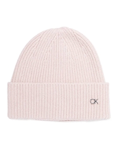 Шапка бини Re-lo в рубчик, серый Calvin klein