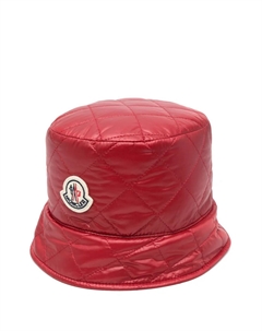 Стеганая панама, красный Moncler