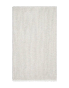 Кашемировый шарф с узором «елочка», нейтральный Brunello cucinelli