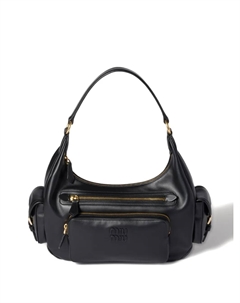 Карманная сумка через плечо, черный Miu miu