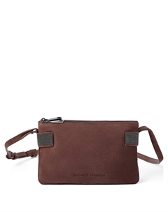 Мини-сумка на плечо Essence, красный Brunello cucinelli