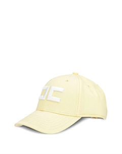 Бейсболка с вышитым логотипом, желтый Elisabetta franchi