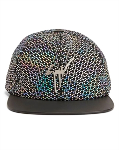 Бейсболка Cohen с пайетками, черный Giuseppe zanotti