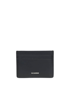 Картхолдер с логотипом, черный Jil sander