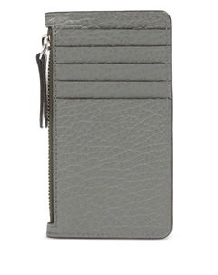 Кожаный картхолдер, серый Maison margiela