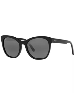 Женские поляризационные солнцезащитные очки, MJ00069356-X 56, черный Maui jim