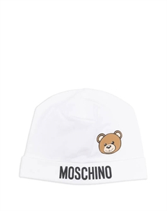 Шапка бини Teddy Bear, белый Moschino kids