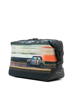 Несессер с принтом, черный Paul smith