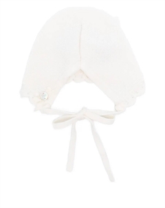 Шапка с фестонами, белый Paz rodriguez