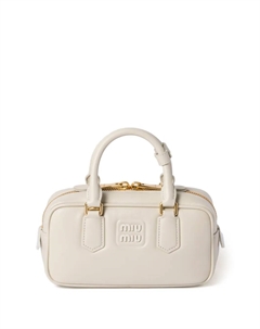 Сумка-тоут Arcadie, белый Miu miu