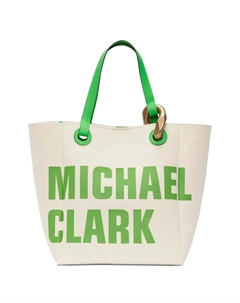 Сумка-тоут Corner из канваса, белый Jw anderson