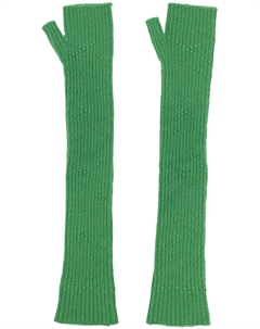 Длинные перчатки-митенки, зеленый Barrie