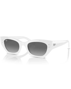 Унисекс солнцезащитные очки Zena, RB4430, белый Ray-ban®