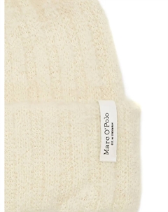 Шапка бини в рубчик, нейтральный Marc o'polo