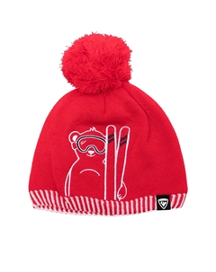 Уилл медвед-лыжная шапочка, красный Rossignol