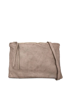 Сумка-портфель из текстурированной кожи, нейтральный Sommet