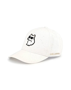 Кепка с логотипом, белый Karl lagerfeld kids