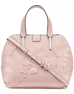 Сумка-портфель с цветочным тиснением «Одри» Calvin Klein, розовый Calvin klein