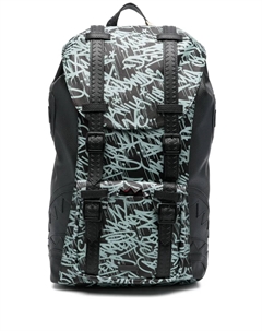 Рюкзак с принтом граффити, черный Sprayground kid
