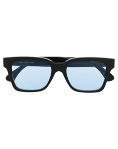 Солнцезащитные очки в квадратной оправе с логотипом, черный Retrosuperfuture