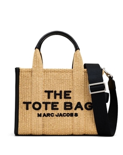 Сумка The Small Woven Tote, нейтральный Marc jacobs