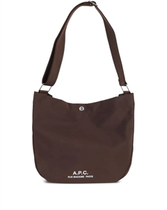 Сумка-мессенджер с регулируемым ремнем, коричневый A.p.c.