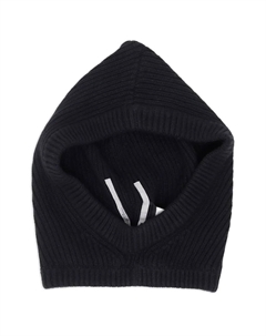 Ребристая балаклава, черный Rick owens